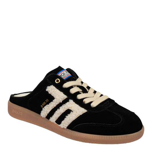 Back 70 Easter Backless Sneakers in Black