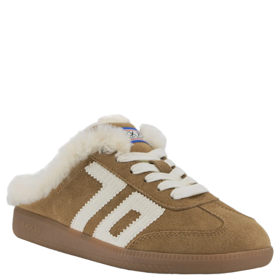 Back 70 Easter FL in Tobacco  White  Backless Sneakers