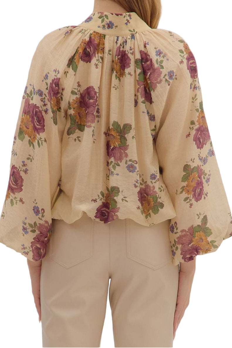 Darby Long Sleeve Floral Top