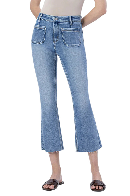 Vervet Leilani High Rise Crop Flare