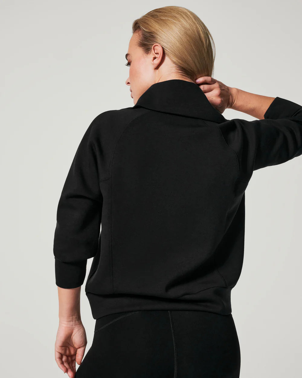 Spanx AirEssentials Half Zip and Wide Leg Set