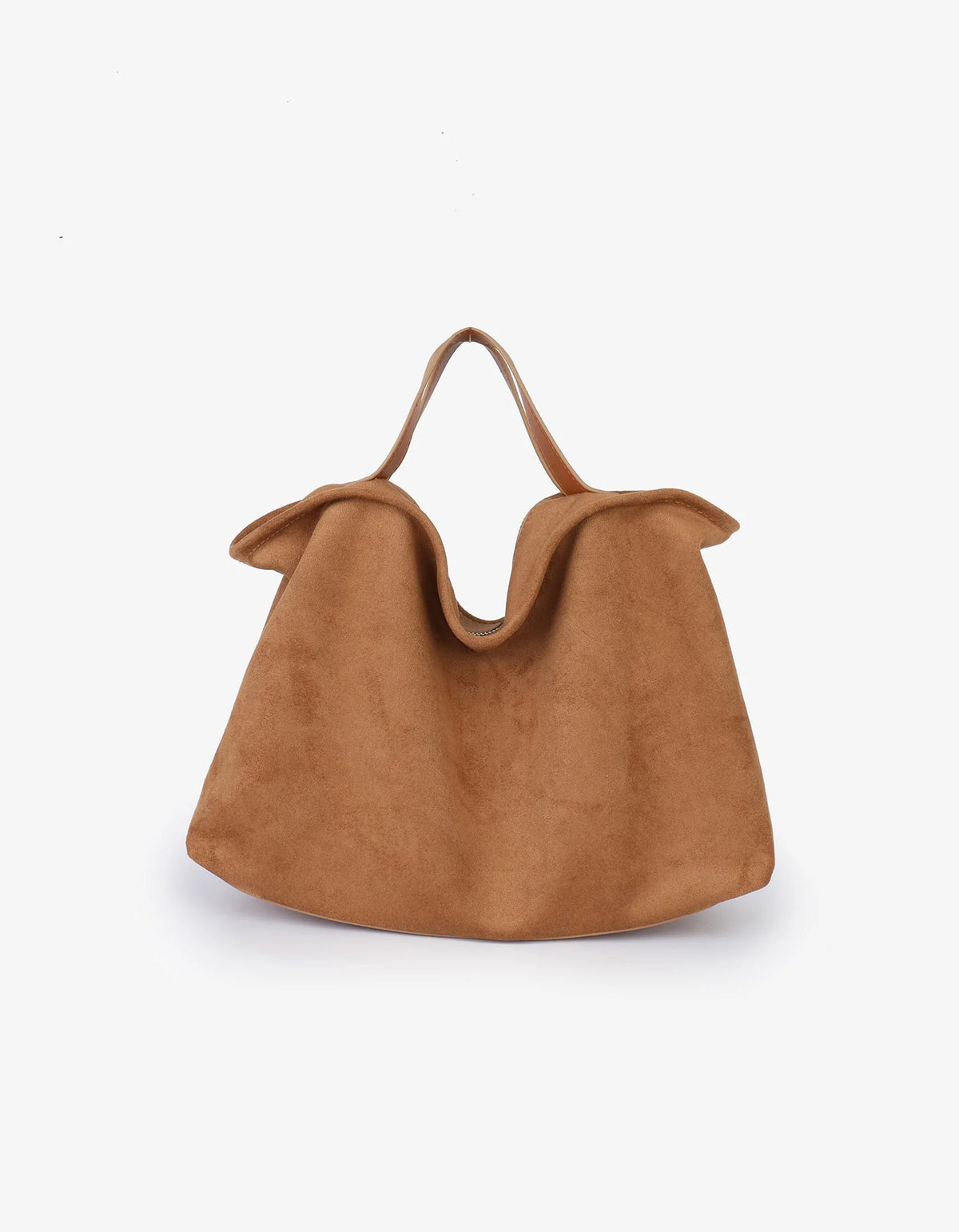 Remi/Reid Witt Satchel Faux Suede Bag