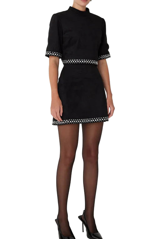 JS71 Zoe Short Sleeve and Mini Skirt Set